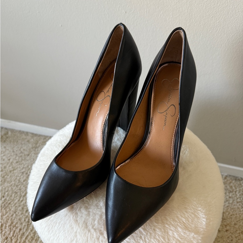 Jessica Simpson Size 10 block heels